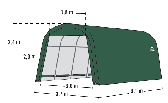 Autotelk 3,7×6,1m - Image 5