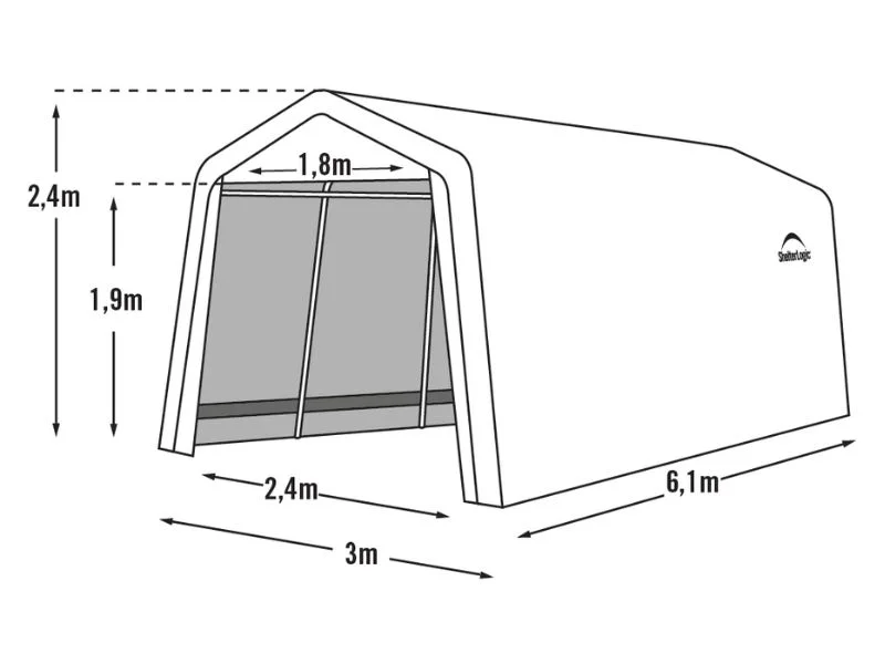 Autotelk 3×6.1m hall - Image 3