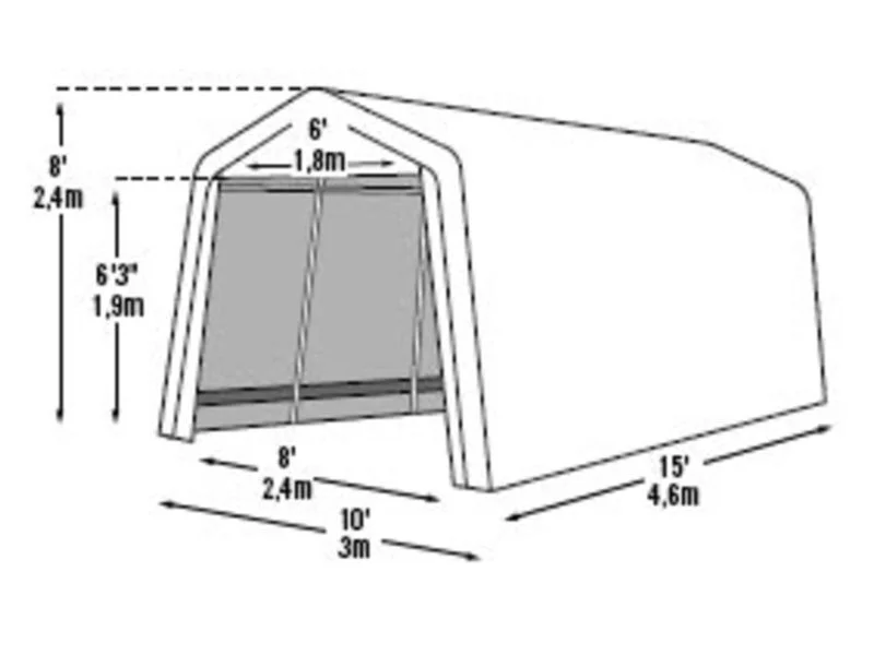 Autotelk 3×4.6m hall - Image 4