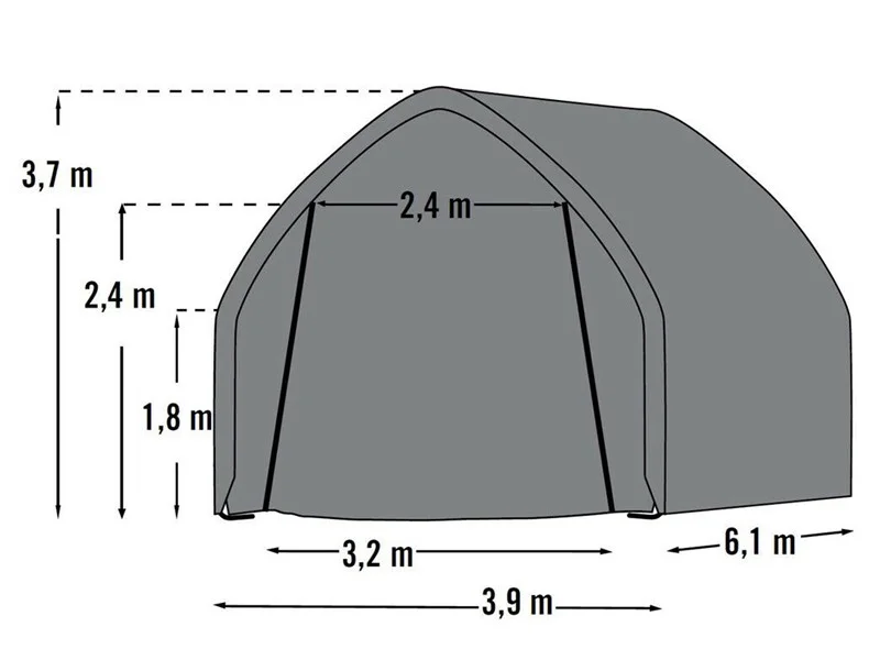Autotelk 3.9×6.1m hall - Image 10
